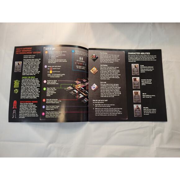 Star Wars The Mandalorian Edition Monopoly Game Baby Yoda - Picture 4 of 9